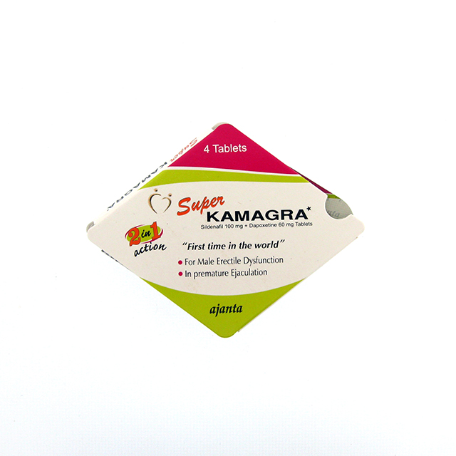 スーパーカマグラ(Super KAMAGRA) 100mg + 60mg 4錠