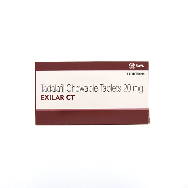 エキシラー(EXILAR) CT チュアブル 20mg 10錠　※シアリスのジェネリック