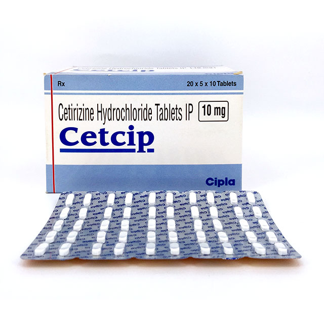 セトシップ(Cetcip) 10mg 100錠　※ジルテックのジェネリック