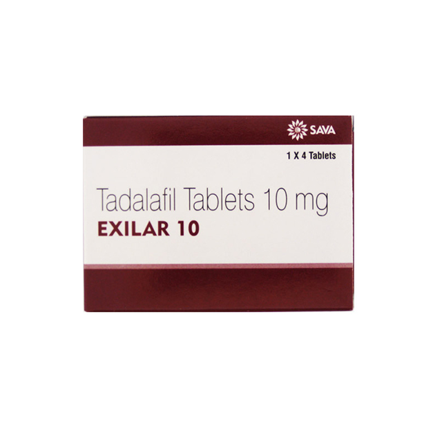 エキシラー(EXILAR) 10mg 4錠　※シアリスのジェネリック