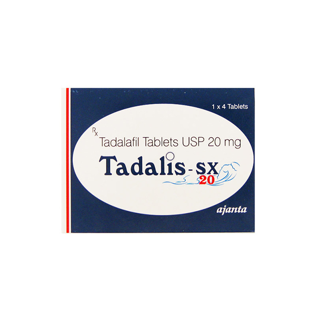 タダリス(Tadalis) SX 20mg 4錠　※シアリスのジェネリック