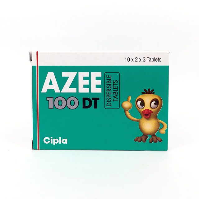 アジー(AZEE) DT 100mg 60錠　※ジスロマックのジェネリック