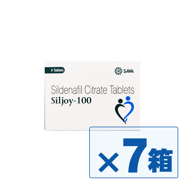 シルジョイ(Siljoy) 100mg 4錠 ×7箱セット　※バイアグラのジェネリック