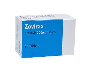 ゾビラックス(Zovirax) 200mg 25錠