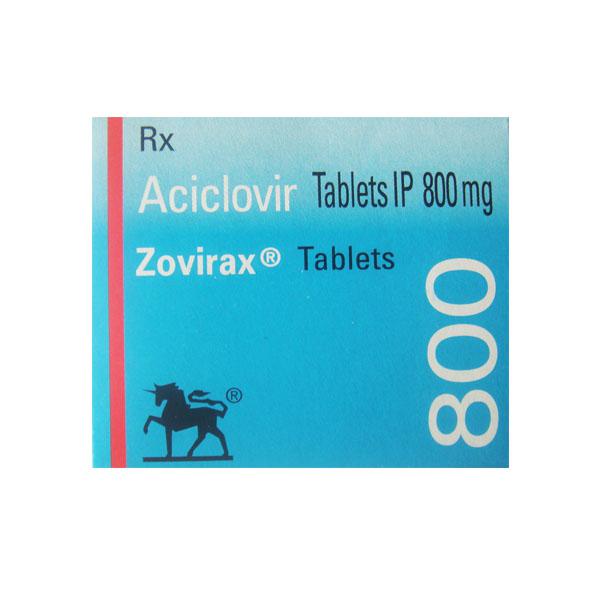 ゾビラックス(Zovirax) 800mg 25錠