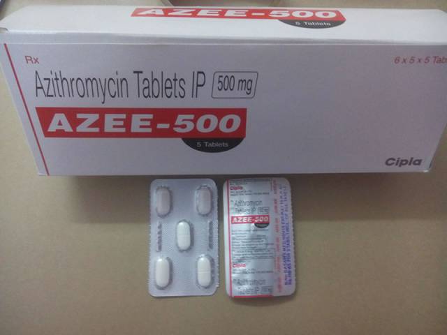 アジー(AZEE) 500mg 5錠　※ジスロマックのジェネリック