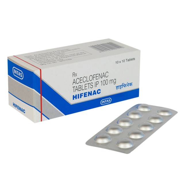 ハイフェナク(HIFENAC) 100mg 100錠