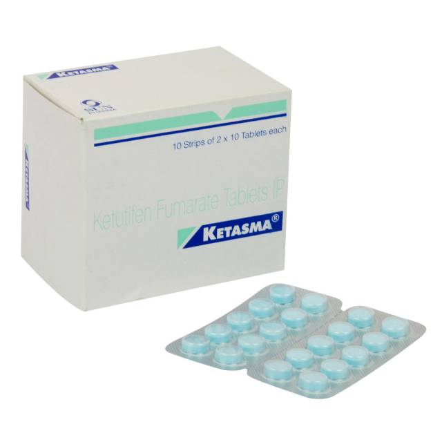 ケタズマ(KETASMA) 1mg 100錠　※ザジテンのジェネリック