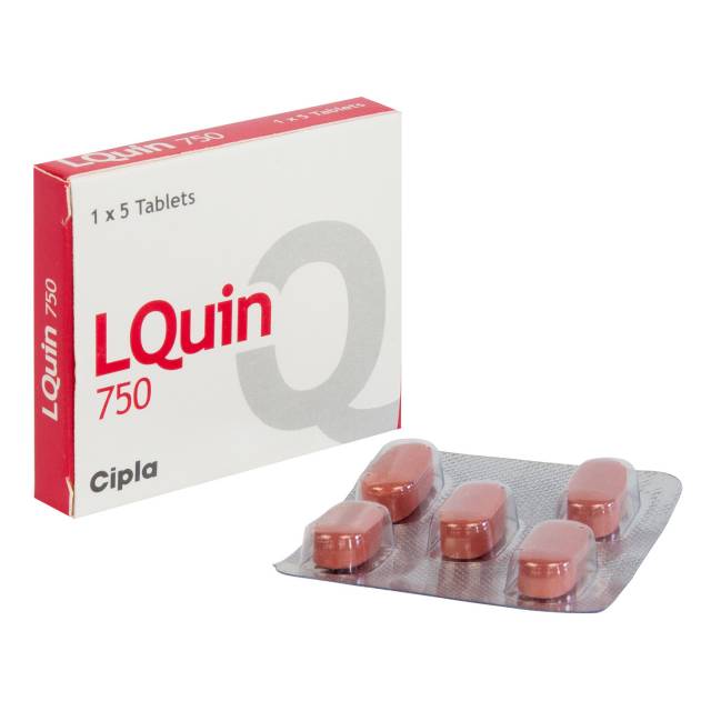 ルクイン(LQUIN) 750mg 5錠　※クラビットのジェネリック