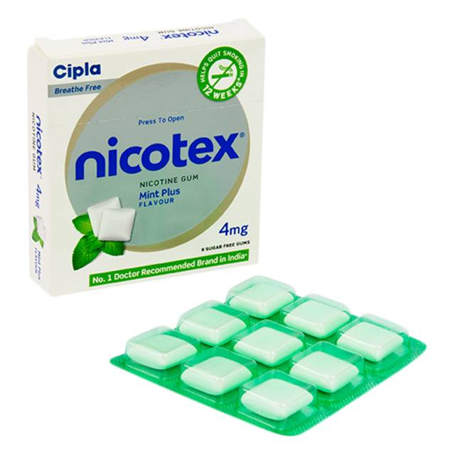 ニコテックス(NICOTEX) ミントプラス 4mg 9個