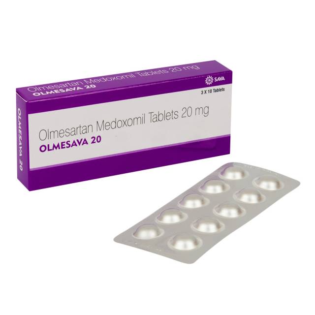 オルメサバ(OLMESAVA) 20mg 30錠　※オルメテックのジェネリック