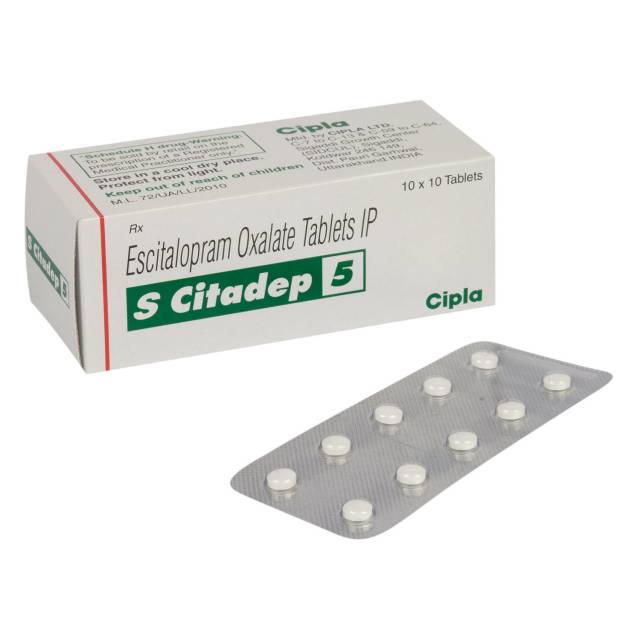 Sシタデップ(S CITADEP) 5mg 100錠　※レクサプロのジェネリック