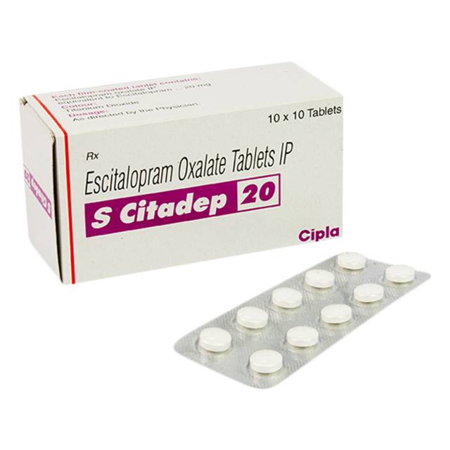 Sシタデップ(S CITADEP) 20mg 100錠　※レクサプロのジェネリック