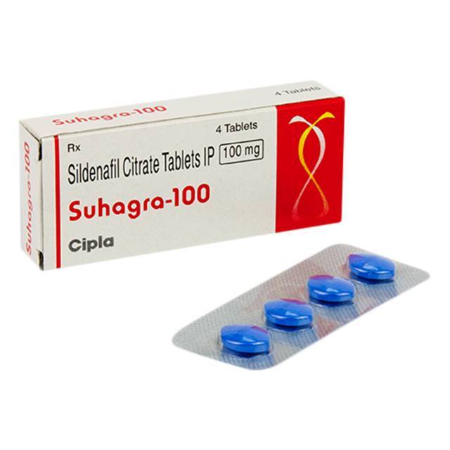 スハグラ(SUHAGRA) 100mg 4錠　※バイアグラのジェネリック