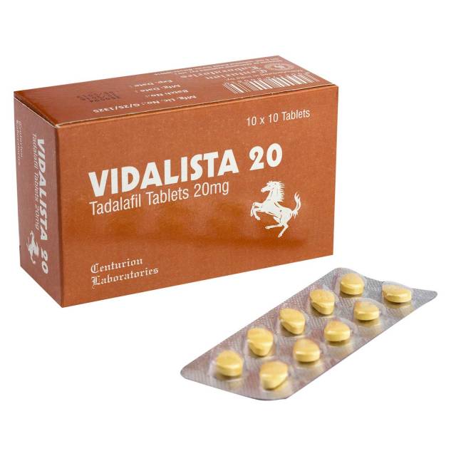 ビダリスタ(VIDALISTA) 20mg 10錠　※シアリスのジェネリック