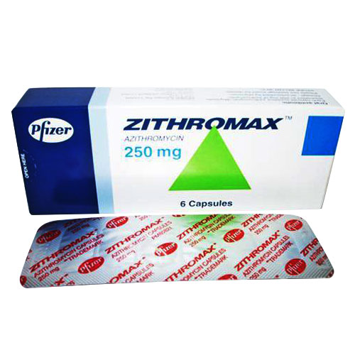 ジスロマック(ZITHROMAX) 250mg 6カプセル