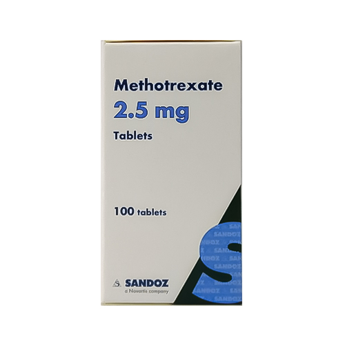 メトトレキサート（METHOTREXATE）2.5mg 100錠