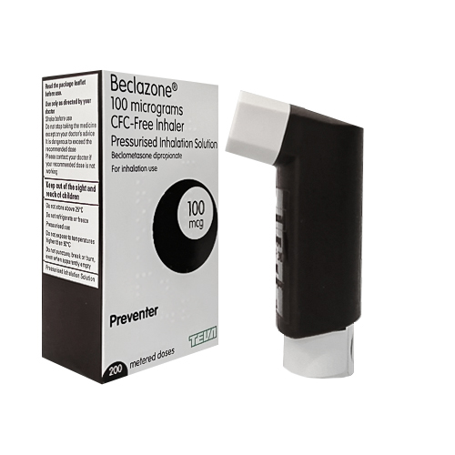 ベクラゾンインヘラー(Beclazone Inhaler) 100mcg 200回分