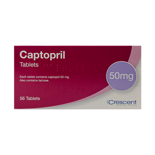 カプトプリル(Captopril) 50mg 56錠