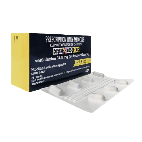 イフェクサーXR(Efexor XR) 37.5mg 28カプセル