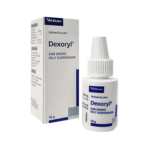 デキソリール(Dexoryl) 点耳薬 犬・猫用(全サイズ) 10g