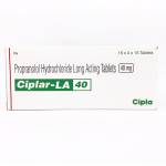 シプラー(Ciplar) LA 40mg 60錠　※インデラルのジェネリック