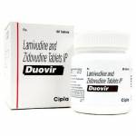 デュオビル(DUOVIR) 300mg/150mg 60錠