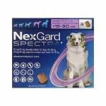 ネクスガードスペクトラ（NexGard Spectra）犬用 75mg+15mg (15～30kg) 3錠