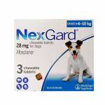 ネクスガード（NexGard）28mg チュアブル錠　犬用 4～10kg 3錠