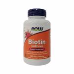 ビオチン(Biotin) 5000mcg 120カプセル